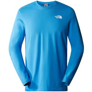 The North Face L/s Easy Tee Ms Super Sonic Blue M