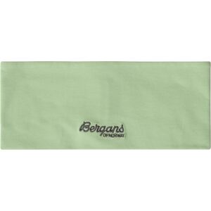 Bergans Of Norway Youth Cotton Headband Light Jade Green OS