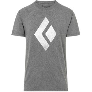 Black Diamond S/s Chalked Up Tee Ms Charcoal Heather SML