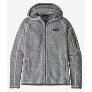 Patagonia Ws Better Sweater Hoody Birch White S