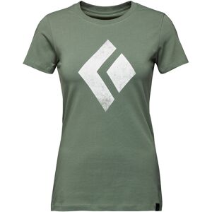 Black Diamond Ss Chalked Up Tee Ws Laurel Green L