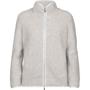 Icebreaker W Realfleece Sherpa Ls Zip Ib/Ecru Hthr/Snow L