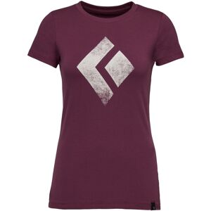 Black Diamond Ss Chalked Up Tee Ws Blackberry S