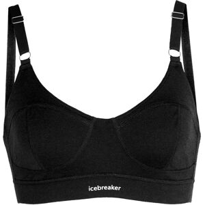 Icebreaker Women Queens Clasp Bra Ib/Black M