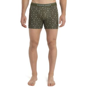 Icebreaker M Merino 150 Anatomica Boxers First Snow Loden/Snow/Aop M