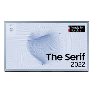 Samsung 50" The Serif 4K Smart TV Cotton Blue (2022), Cotton Blue