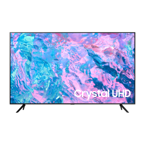 Samsung 65" CU7105 Crystal UHD 4K Smart TV (2023), Black