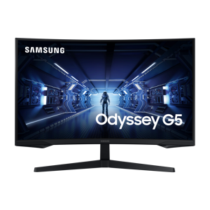 Samsung 27" Curved WQHD Gaming Monitor Odyssey G5, Black