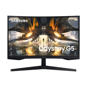 Samsung 27" QHD Gaming Monitor Odyssey G5 Curved, Black