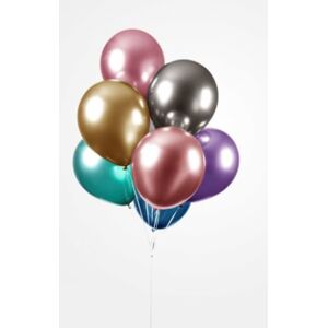 Globos Ballonger Mix Mirror, 30 cm, 25 stk