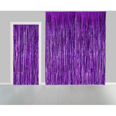 Globos Glittergardin Lilla, 100 x 240 cm Globos Glittergardin Lilla, 100 x 240 cm