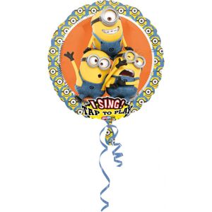 Amscan Folieballong Tap-to-Sing, Minions