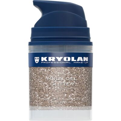 Kryolan Glitter Gel Coarse Light Bronze 50ml Kryolan Glitter Gel Coarse Light Bronze 50ml