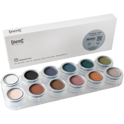 Grimas Eyeshadow Palette UX 12 farger Grimas Eyeshadow Palette UX 12 farger