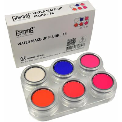 Grimas Water Make Up Fluor F6 Grimas Water Make Up Fluor F6