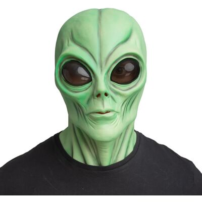 Wicked Costumes Ltd Grønn Alien Latex Maske Wicked Costumes Ltd Grønn Alien Latex Maske