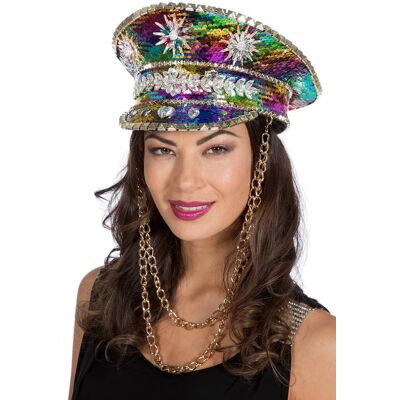 Wilbers Hatt Burning Man Flower med kjede Wilbers Hatt Burning Man Flower med kjede
