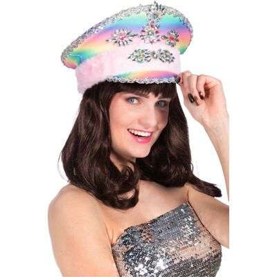 Wilbers Hatt Burning Man Pastel Multi Wilbers Hatt Burning Man Pastel Multi