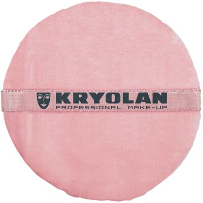 Kryolan Premium pudderpute rosa 12 cm Kryolan Premium pudderpute rosa 12 cm