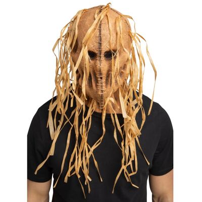 Wicked Costumes Ltd Latex Maske Scarecrow med strå Wicked Costumes Ltd Latex Maske Scarecrow med strå