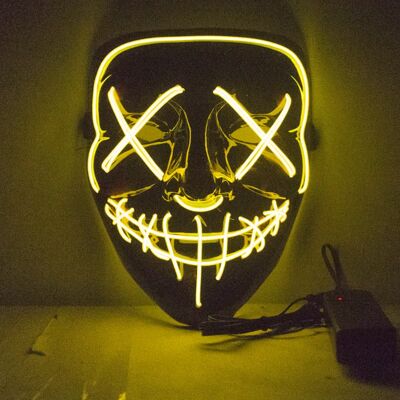Zoelibat LED Maske Purge Gul Zoelibat LED Maske Purge Gul