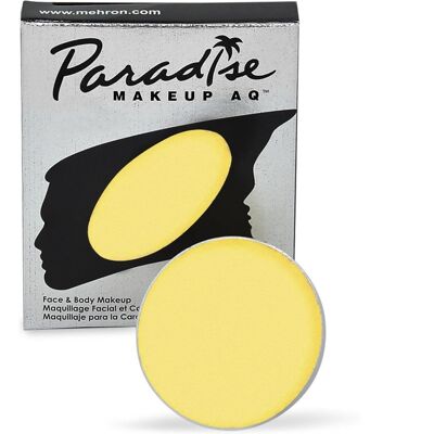 Mehron Paradise Makeup AQ 7g Pastel Yellow Mehron Paradise Makeup AQ 7g Pastel Yellow