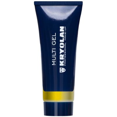 Kryolan Glitter Gel Fine Pastell Gul 50ml Kryolan Glitter Gel Fine Pastell Gul 50ml