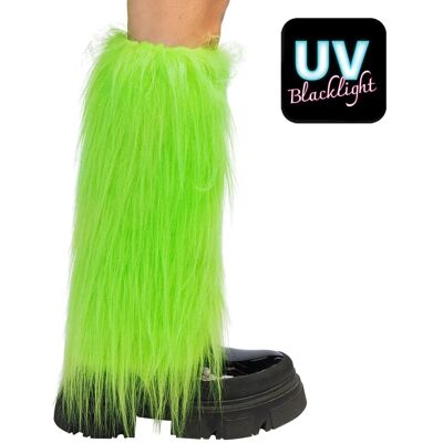 Boland Rave Neon Grønn UV Leggvarmere Boland Rave Neon Grønn UV Leggvarmere