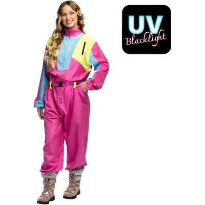Boland Retro Skidress Snow Glow Babe, S Boland Retro Skidress Snow Glow Babe, S