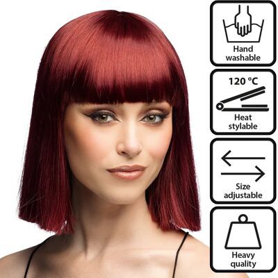 Boland Rød Djamilla Parykk Boland Rød Djamilla Parykk