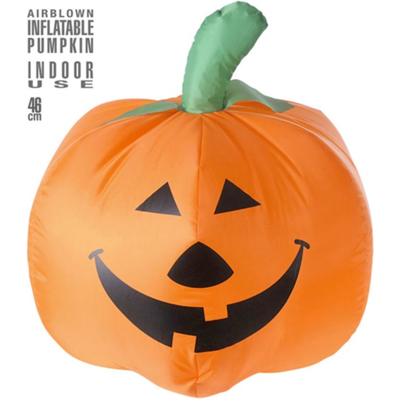 Widmann Inflatable Pumpkin indoor, 46 cm Widmann Inflatable Pumpkin indoor, 46 cm