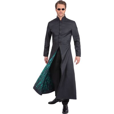 Smiffys The Matrix Neo Jakke, M Smiffys The Matrix Neo Jakke, M