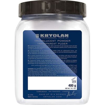 Kryolan Translucent Powder 400g TL1 Kryolan Translucent Powder 400g TL1