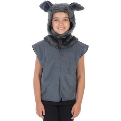 Charlie Crow Ulvevest One-Size (2-8 år) Charlie Crow Ulvevest One-Size (2-8 år)