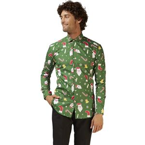 OppoSuits OppoSuit Skjorte Santaboss, 2XL OppoSuits OppoSuit Skjorte Santaboss, 2XL