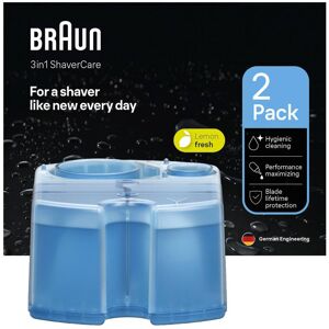 Braun 3-i-1 ShaverCare Refill Cartridges 2pcs