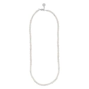 Snö Of Sweden Julie Pearl Necklace Silver/White