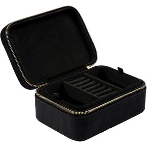 DARK Velvet Jewellery Box Black