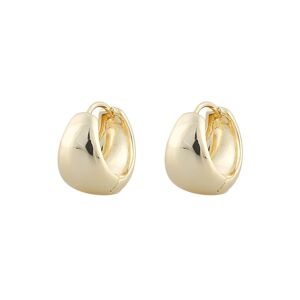 Snö Of Sweden Core Pure Oval Ear Plain Gold 16mm