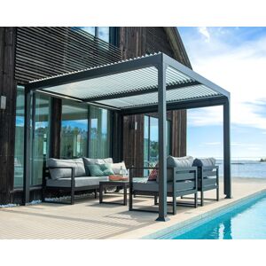 Pergola Lazio 3 x 3 m – antrasitt