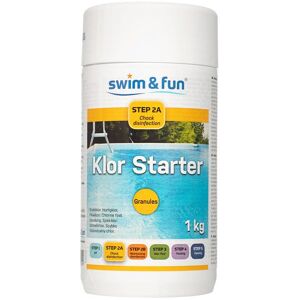 bestway-basseng Klor Starter hurtigklor granulat 1 kg