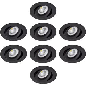 Ledpro Tigrus 360° downlight 2700K 8-pakning, sort