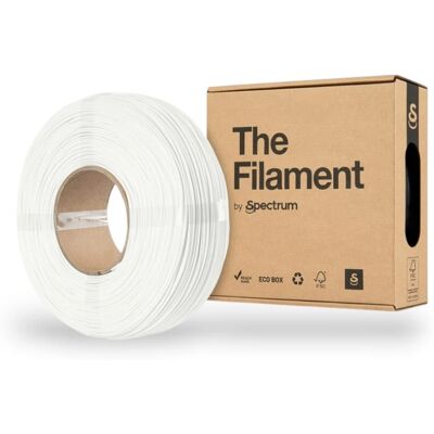 Spectrum Det Filament ReFill PLA HS 1.75mm TRAFFIC WHITE 1kg - 3D Filament Spectrum Det Filament ReFill PLA HS 1.75mm TRAFFIC WHITE 1kg - 3D Filament