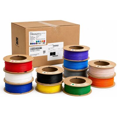 Bambu Lab Pla Basic Color Trial Set 12 Farger Bambu Lab Pla Basic Color Trial Set 12 Farger