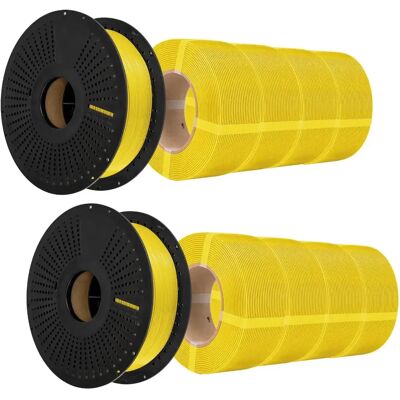 Polysmart Petg Super Pack (10 Ruller) Yellow, Hyper Speed Polysmart Petg Super Pack (10 Ruller) Yellow, Hyper Speed