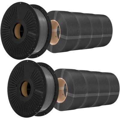 Polysmart Petg Super Pack (10 Ruller) Grey, Hyper Speed Polysmart Petg Super Pack (10 Ruller) Grey, Hyper Speed