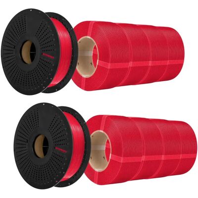 Polysmart Petg Super Pack (10 Ruller) Lipstick Red, Hyper Speed Polysmart Petg Super Pack (10 Ruller) Lipstick Red, Hyper Speed