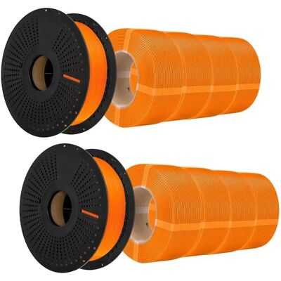 Polysmart Petg Super Pack (10 Ruller) Orange, Hyper Speed Polysmart Petg Super Pack (10 Ruller) Orange, Hyper Speed