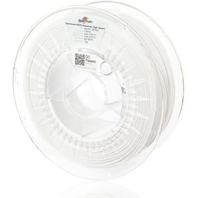 Spectrum Petg Premium High Speed Arctic White Spectrum Petg Premium High Speed Arctic White