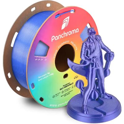 Polymaker Panchroma Silk Pla Silk Periwinkle Polymaker Panchroma Silk Pla Silk Periwinkle